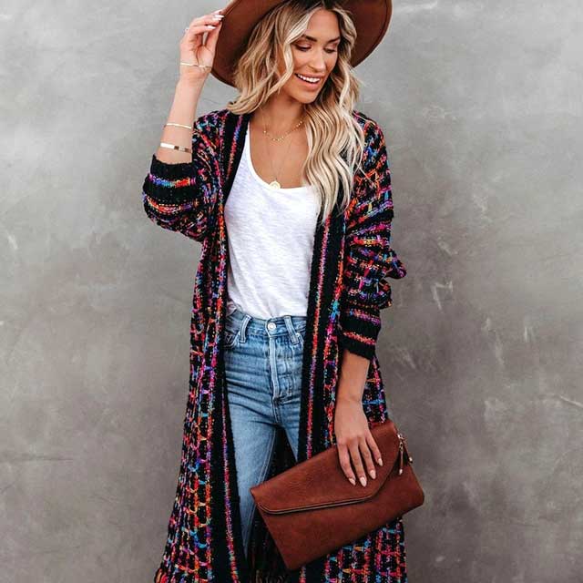 Fringe Boho Kimono Cardigan | Eiyo Kimono