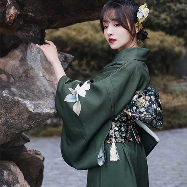 Green Kimono | Eiyo Kimono