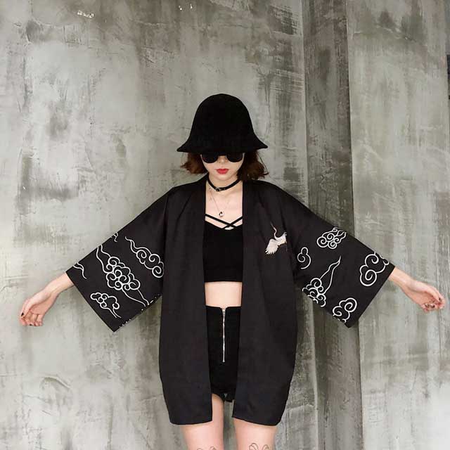 Haori Street Fashion | Eiyo Kimono