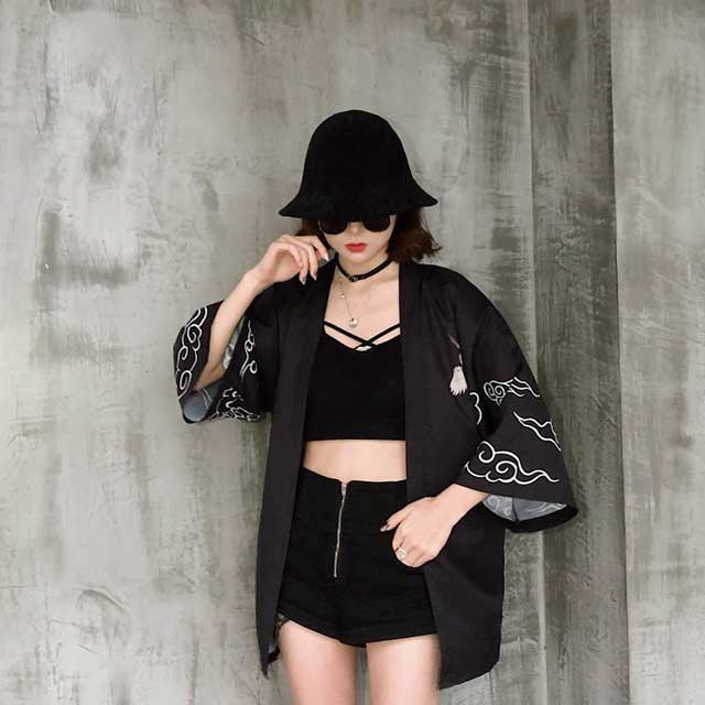 Haori Street Fashion | Eiyo Kimono