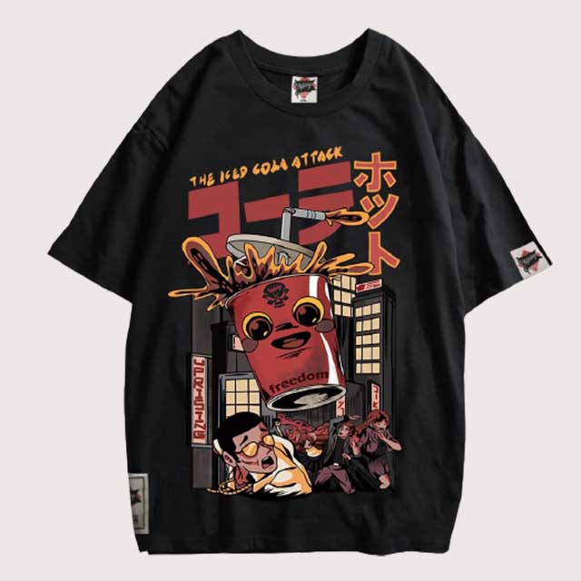 Japanese Harajuku T-Shirt | Eiyo Kimono