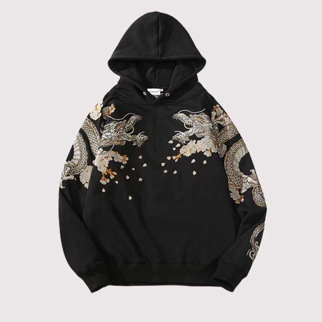 Embroidered Hoodie | Eiyo Kimono