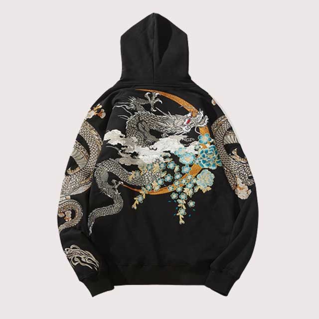 Embroidered Hoodie | Eiyo Kimono