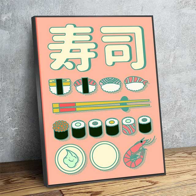 Japanese Canvas Art | Eiyo Kimono