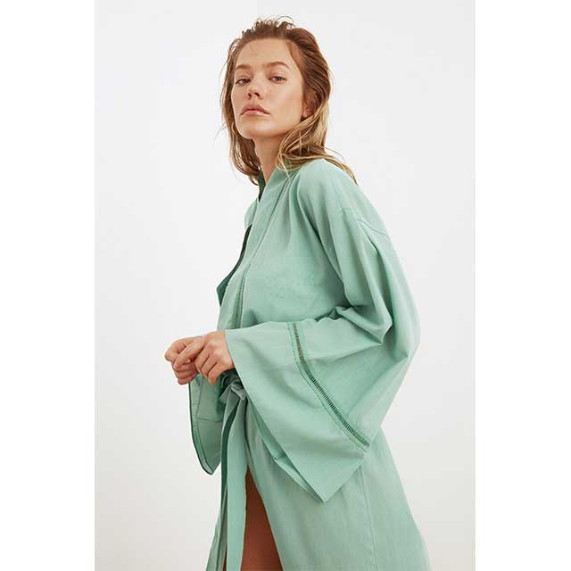 Japanese Cotton Robe | Eiyo Kimono