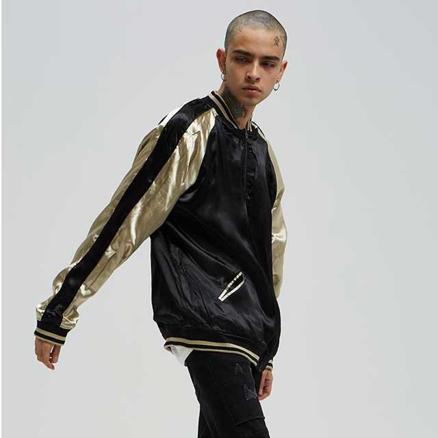 Japanese Floral Bomber Jacket | Eiyo Kimono