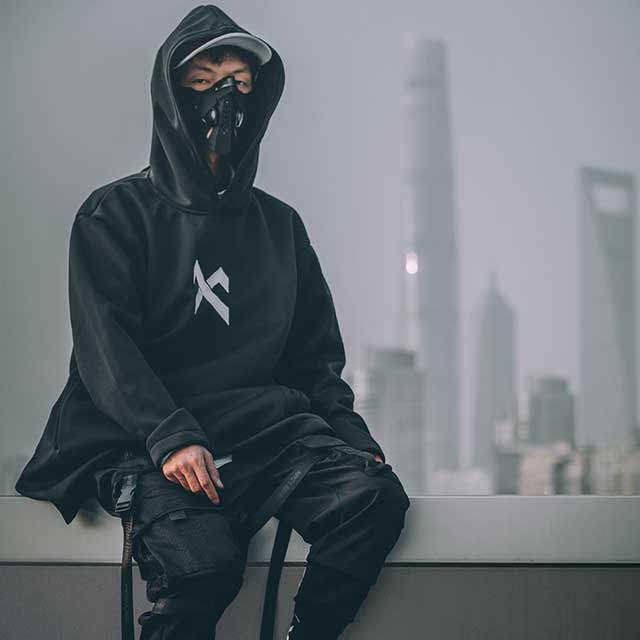 Japanese Graphic Hoodie | Eiyo Kimono