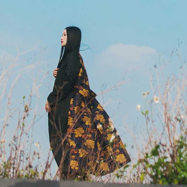 Reversible Japanese Happi Coat | Eiyo Kimono