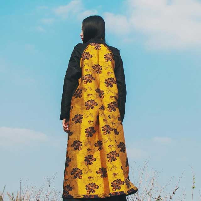 Reversible Japanese Happi Coat | Eiyo Kimono