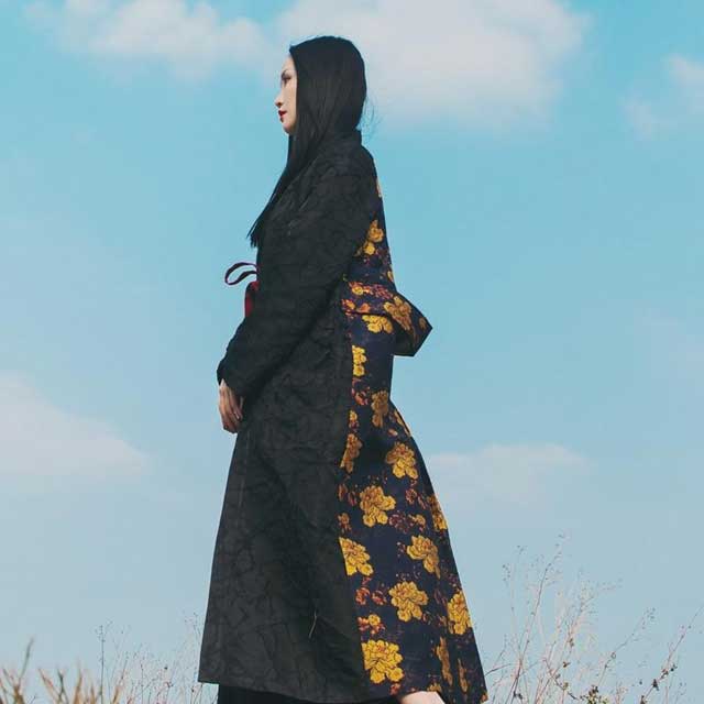 Reversible Japanese Happi Coat | Eiyo Kimono