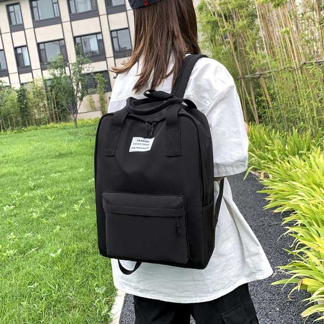 asian backpack leather school japan Japanese High School Bag