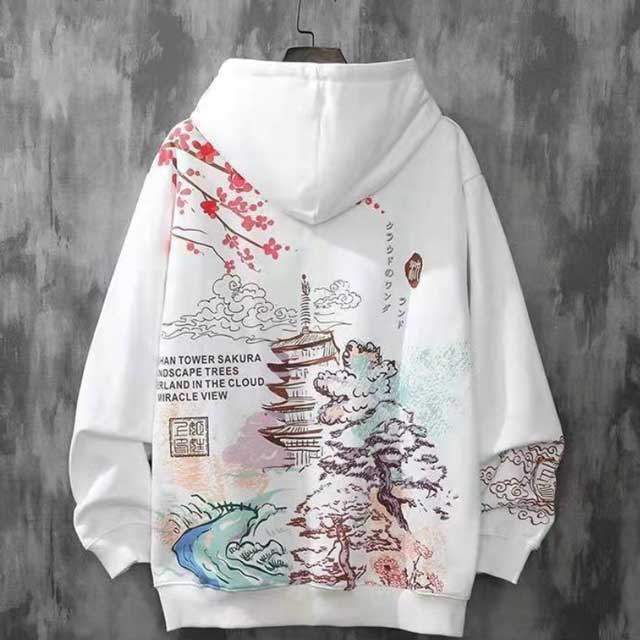 Japanese Harajuku Streetwear Hoodie | Eiyo Kimono
