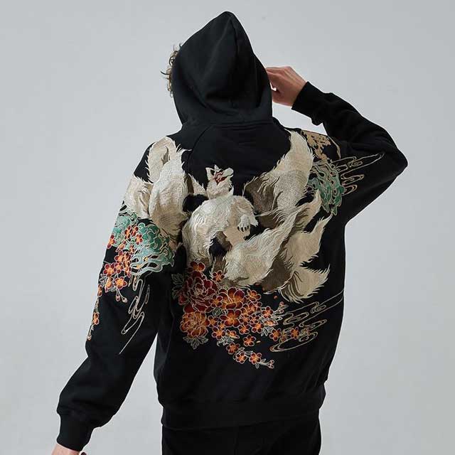 Men's Japanese Hoodie | Eiyo Kimono