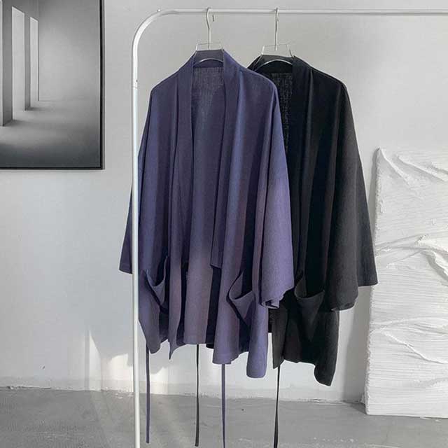 Men's Japanese Style Kimono Cardigan | Eiyo Kimono