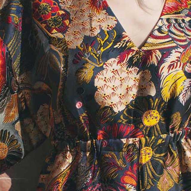Japanese Kimono Style Dress | Eiyo Kimono