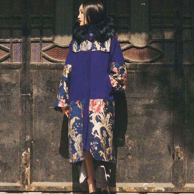 Japanese Embroidery Parka | Eiyo Kimono