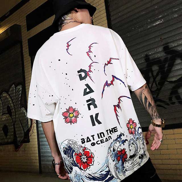 Japanese Print T-Shirt | Eiyo Kimono