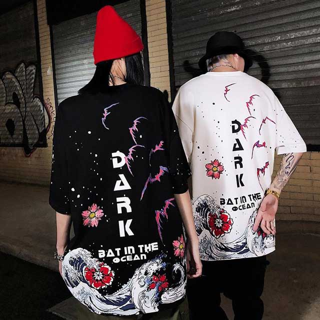Japanese Print T-Shirt | Eiyo Kimono
