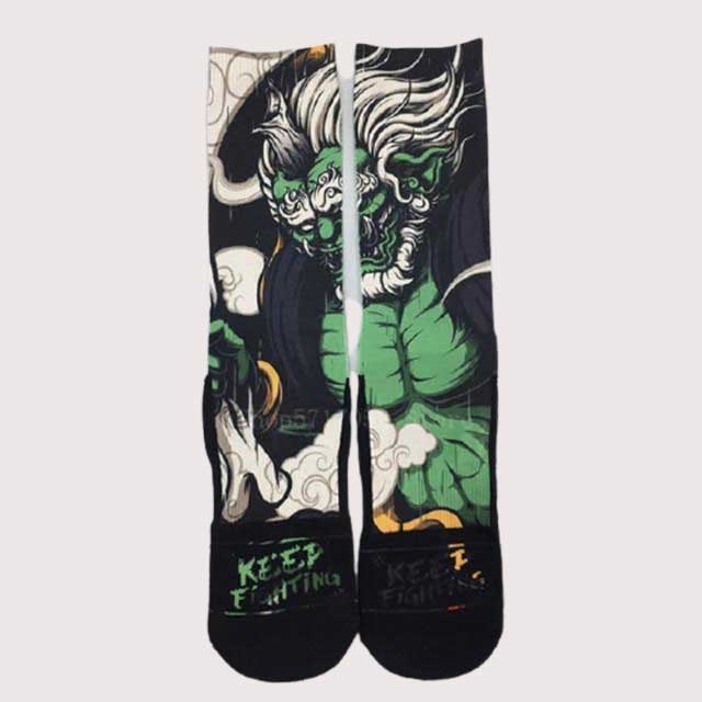 Oni Face Japanese Socks | Eiyo Kimono