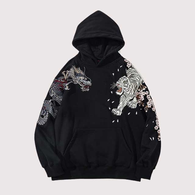 Japanese Style Hoodie | Eiyo Kimono