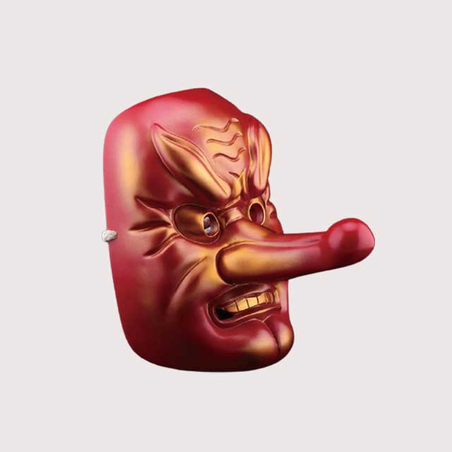Japanese Tengu Mask | Eiyo Kimono