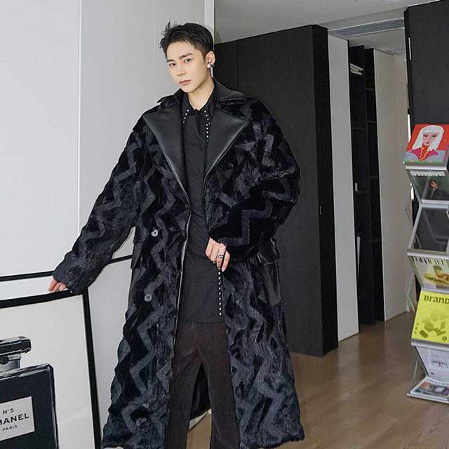 Men's Japanese Trench Coat | Eiyo Kimono