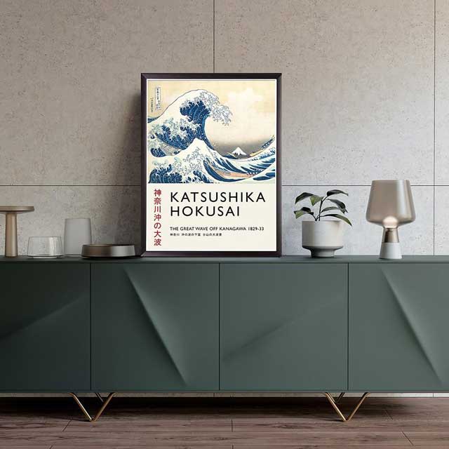 The Great Wave Japanese Wall Art | Eiyo Kimono