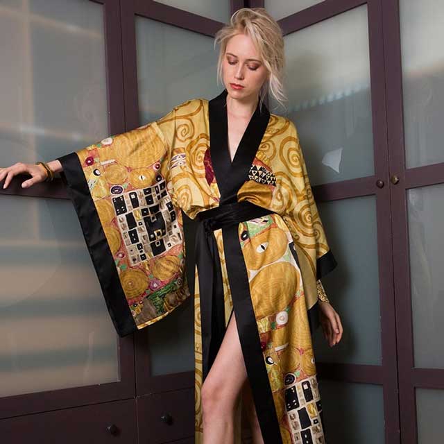Kimono Maxi Dress | Eiyo Kimono Kimono Maxi Dress | Eiyo Kimono