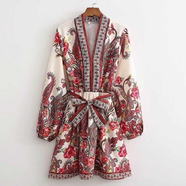 Kimono Mini Dress