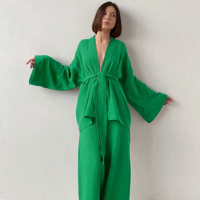 Kimono Pants Set | Eiyo Kimono