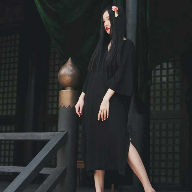 Japanese Kimono Style Dress | Eiyo Kimono