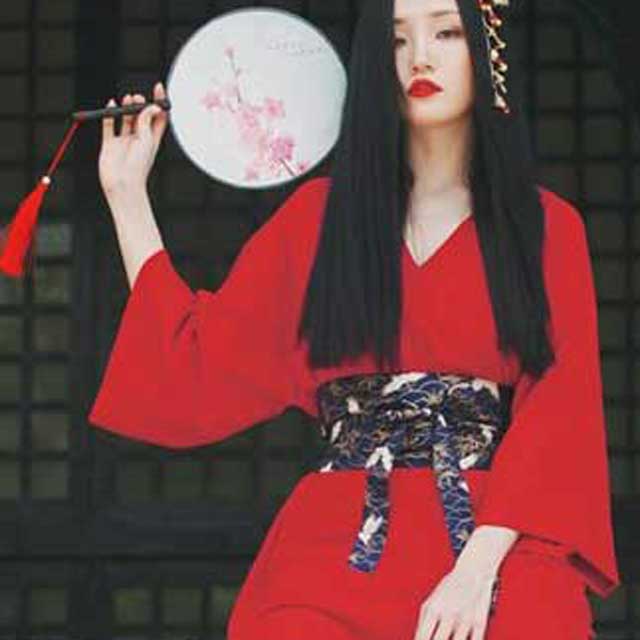 Japanese Kimono Style Dress | Eiyo Kimono