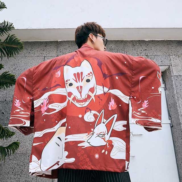 Kitsune Kimono Cardigan | Eiyo Kimono