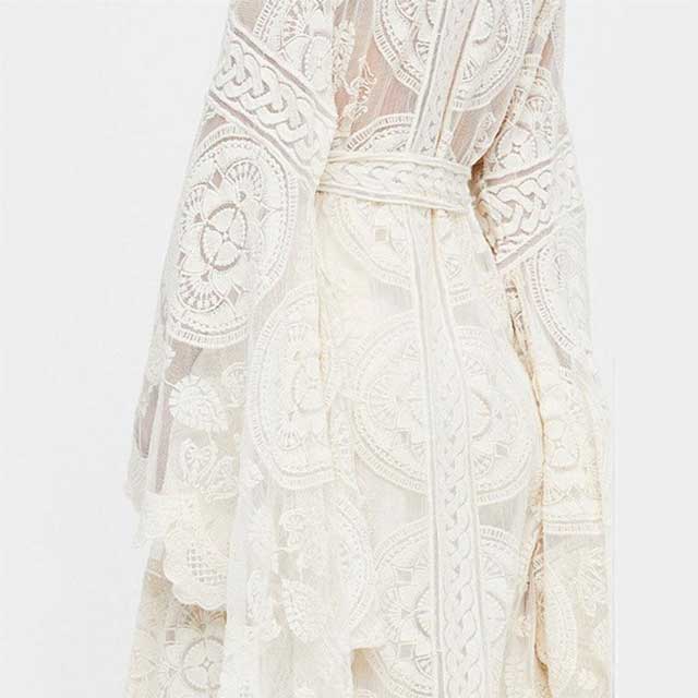 Lace Kimono Robe | Eiyo Kimono