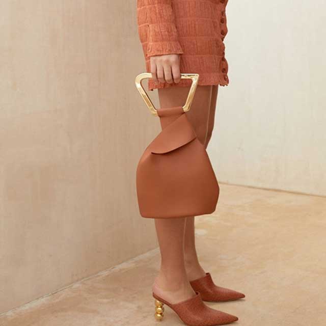 Leather Knot Bag | Eiyo Kimono