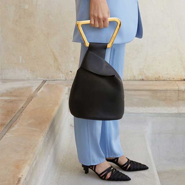 Leather Knot Bag | Eiyo Kimono