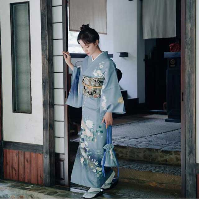 Light Blue Kimono | Eiyo Kimono