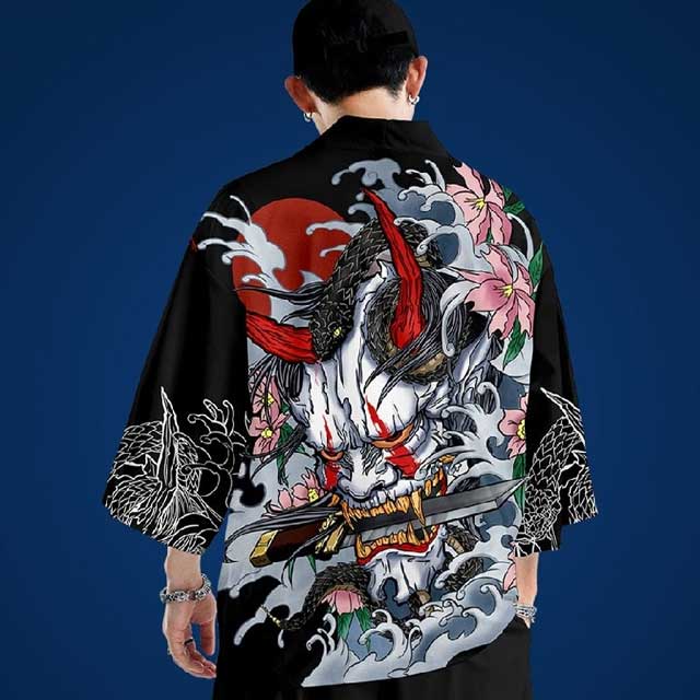 Men's Kimono Cardigan | Eiyo Kimono