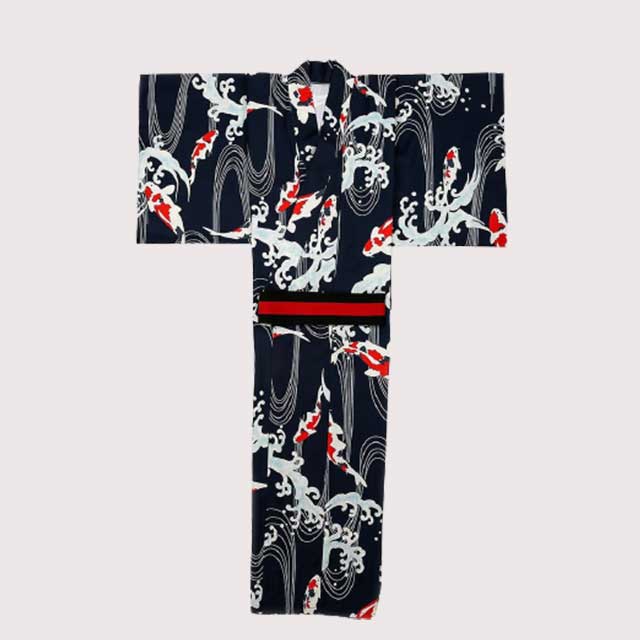 Men's Traditional Kimono Robe | Eiyo Kimono