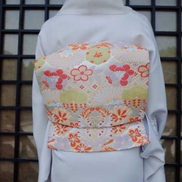 Floral Print Obi Sash Belt | Eiyo Kimono