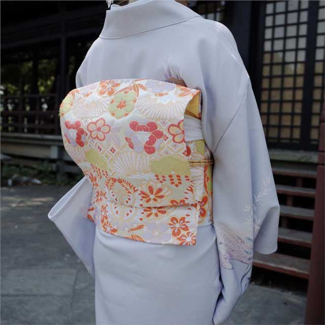 Floral Print Obi Sash Belt | Eiyo Kimono