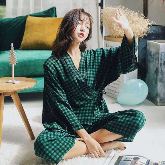 Plaid Pajamas | Eiyo Kimono