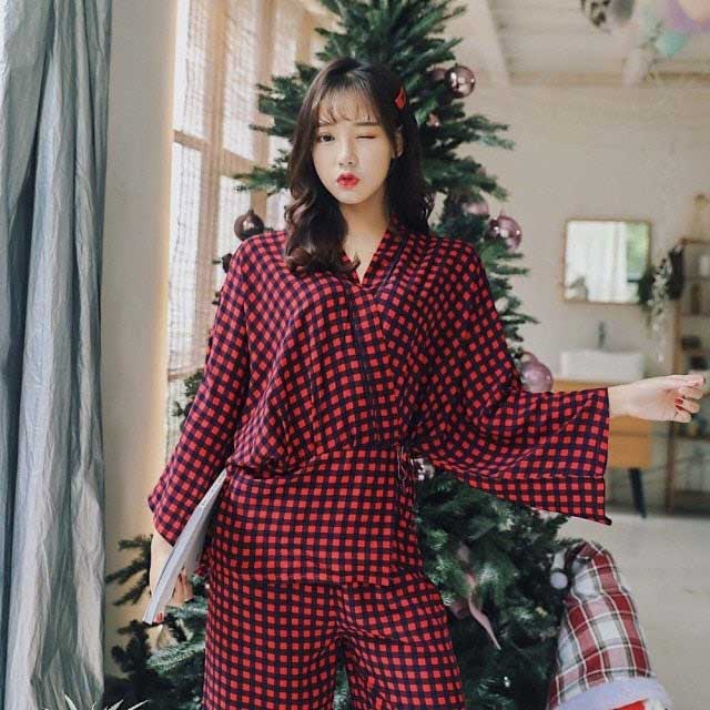 Plaid Pajamas | Eiyo Kimono