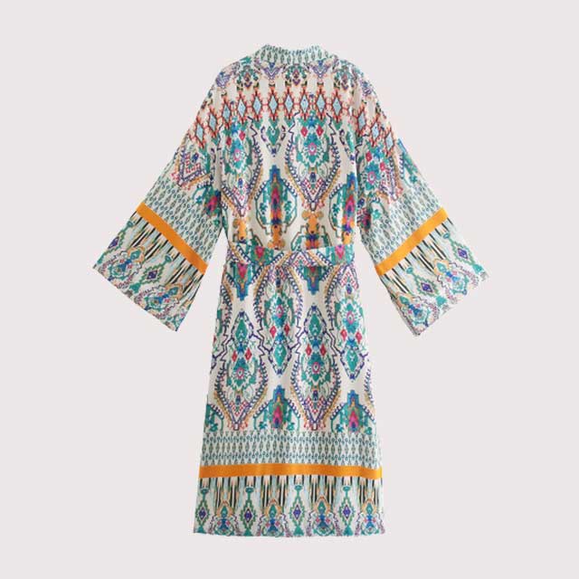 Printed Kimono Set | Eiyo Kimono