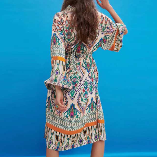 Printed Kimono Set | Eiyo Kimono
