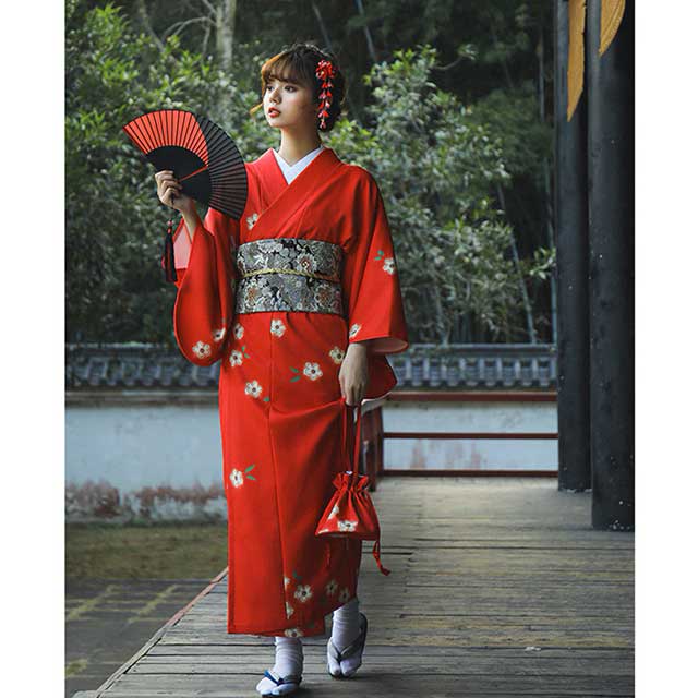 Red Kimono | Eiyo Kimono