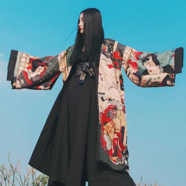 Patchwork Reversible Jacket | Eiyo Kimono