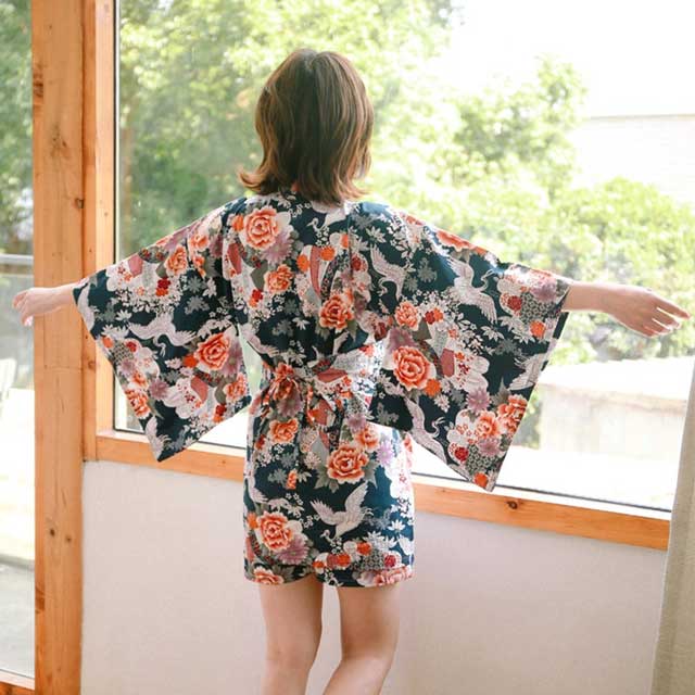Short Kimono Robe | Eiyo Kimono