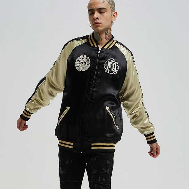 Sukajan Bomber Jacket | Eiyo Kimono