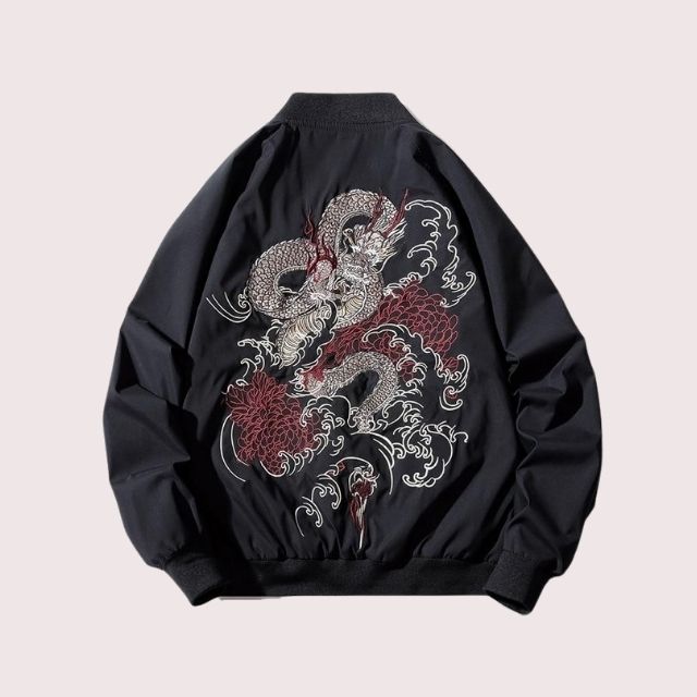 Sukajan Bomber Jacket | Eiyo Kimono